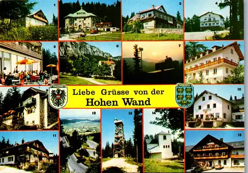 36480 - Niederösterreich - Hohe Wand , Mehrbildkarte - nicht gelaufen