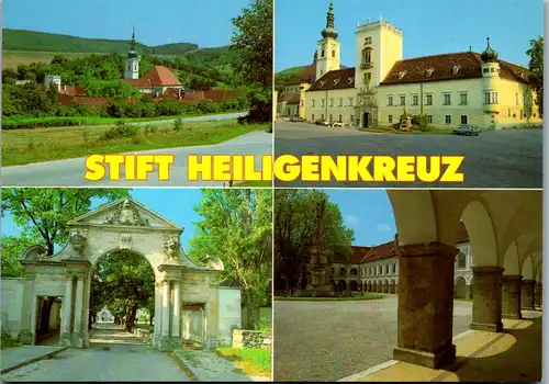 36484 - Niederösterreich - Heiligenkreuz , Stift , Zisterzienser Abtei , Mehrbildkarte - nicht gelaufen