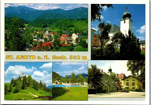 36488 - Niederösterreich - St. Aegyd a. N. , Mehrbildkarte - gelaufen 1994