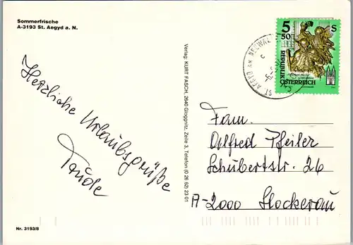 36488 - Niederösterreich - St. Aegyd a. N. , Mehrbildkarte - gelaufen 1994