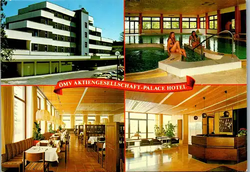 36510 - Niederösterreich - Semmering , ÖMV AG Palace Hotel , Hallenbad , Speisesaal , Mehrbildkarte - nicht gelaufen