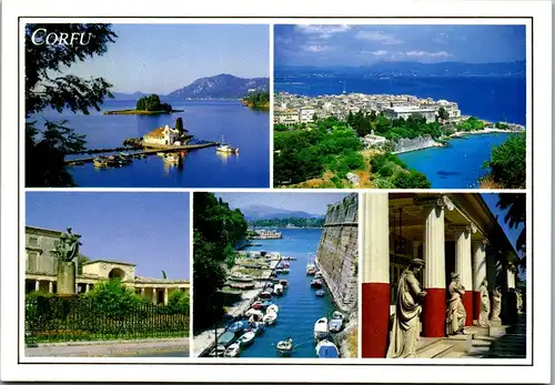 36544 - Griechenland - Korfu , Corfu , Mehrbildkarte - gelaufen