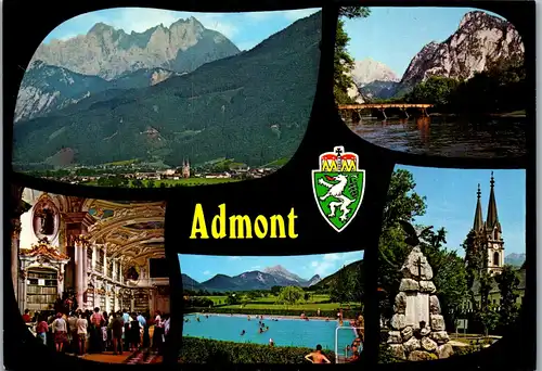 36549 - Steiermark - Admont im Gesäuse , Mehrbildkarte - nicht gelaufen