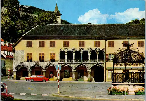 36558 - Steiermark - Bruck an der Mur , Kornmesserhaus , Eiserner Brunnen , Schlossberg - nicht gelaufen