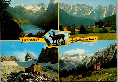 36565 - Steiermark - Gosau , Salzkammergut , Gosausee mit Hohem Dachstein , Adamek Hütte , Gablonzer Haus - nicht gelaufen