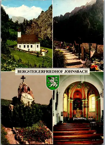 36585 - Steiermark - Gesäuse , Johnsbach , Bergsteigerfriedhof , Pfarrkirche - nicht gelaufen