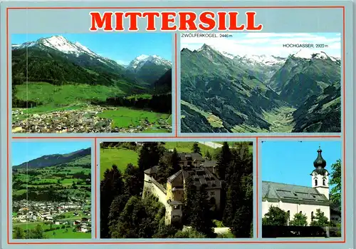 36598 - Salzburg - Mittersill , Mehrbildkarte - nicht gelaufen