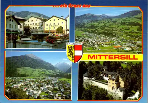 36599 - Salzburg - Mittersill , Mehrbildkarte - nicht gelaufen