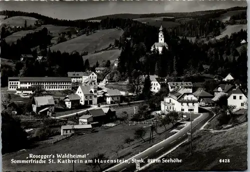 36609 - Steiermark - St. Kathrein am Hauenstein , Rosegger's Waldheimat - gelaufen 1968