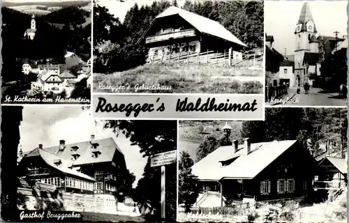 36610 - Steiermark - Krieglach , Alpl , Rosegger`s Waldheimat - gelaufen 1965