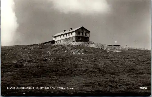 36619 - Steiermark - Stuhleck , Alois Güntherhaus - gelaufen 1965