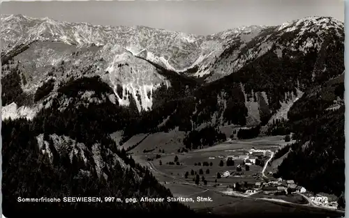36624 - Steiermark - Seewiesen gegen Aflenzer Staritzen - gelaufen 1967