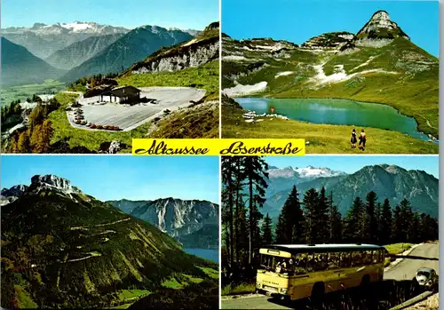 36668 - Steiermark - Altaussee , Loserstraße , Bus , Ausseer Land , Loser , Dachstein , Atterkogel - nicht gelaufen