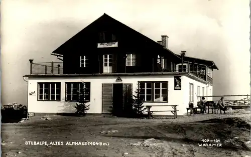 36673 - Steiermark - Stubalpe , Altes Almhaus - nicht gelaufen