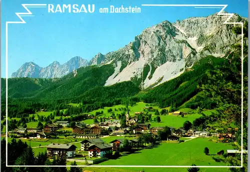 36698 - Steiermark - Ramsau am Dachstein , Hoher Dachstein , Panorama - nicht gelaufen