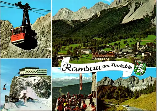 36700 - Steiermark - Ramsau am Dachstein , Mehrbildkarte , Hunerkogel , Dachstein , Dachsteinstraße - nicht gelaufen