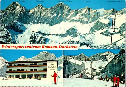 36715 - Steiermark - Ramsau Dachstein , Wintersportzentrum , Hotel Dachstein , Hans Walcher - nicht gelaufen