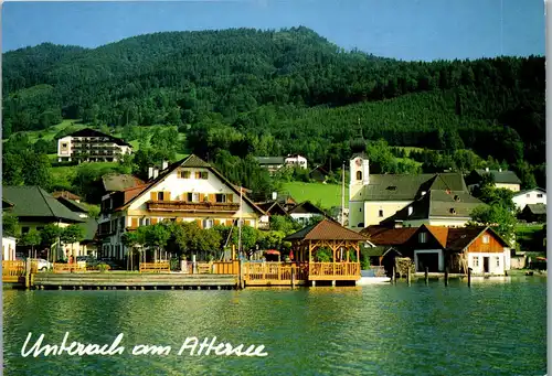 36738 - Oberösterreich - Unterach am Attersee - gelaufen 1997