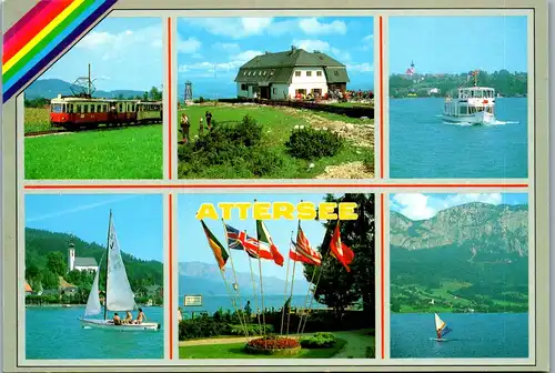 36748 - Oberösterreich - Attersee , Mehrbildkarte - nicht gelaufen