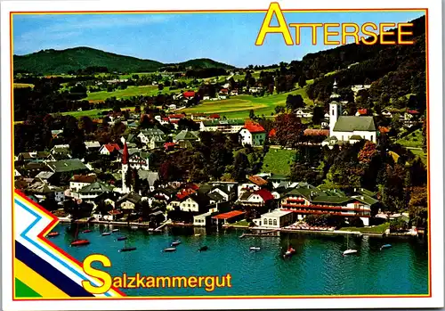 36751 - Oberösterreich - Attersee , Salzkammergut - nicht gelaufen