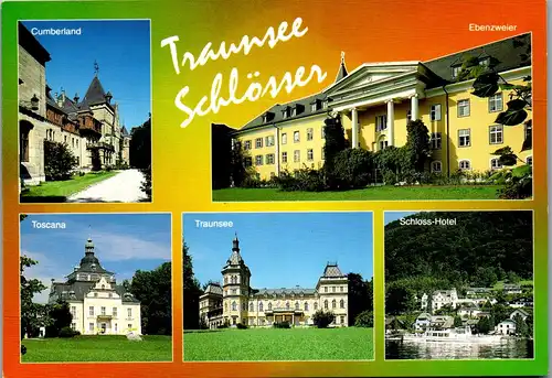 36785 - Oberösterreich - Traunsee , Cumberland , Toscana , Ebenzweier , Schloss Hotel , Schlösser - nicht gelaufen