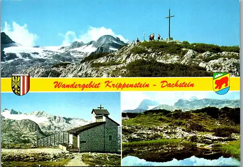36812 - Oberösterreich - Obertraun Hallstättersee , Wandergebiet Krippenstein Dachstein , Heilbronnerkreuz , Hirzkarsee - nicht gelaufen