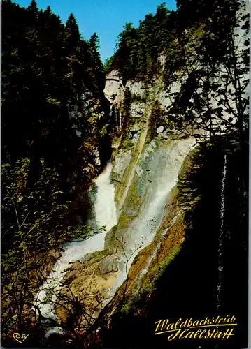 36817 - Oberösterreich - Hallstatt , Waldbachstrub - nicht gelaufen