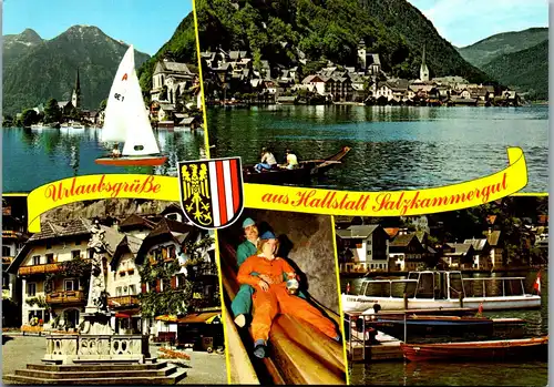 36818 - Oberösterreich - Hallstatt , Mehrbildkarte - nicht gelaufen