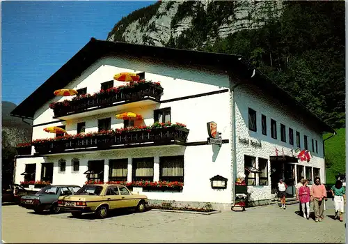 36820 - Oberösterreich - Hallstatt , Gasthof Bergfried , Mercedes  - nicht gelaufen