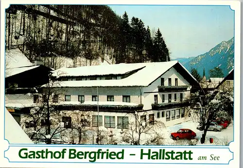 36821 - Oberösterreich - Hallstatt , Gasthof Bergfried - nicht gelaufen