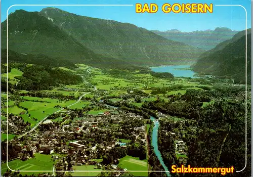 36834 - Oberösterreich - Bad Goisern mit Hallstättersee , Panorama - nicht gelaufen
