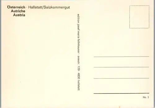 36838 - Oberösterreich - Hallstatt - nicht gelaufen