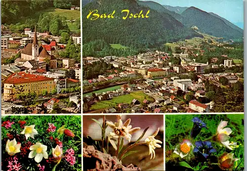 36853 - Oberösterreich - Bad Ischl , Mehrbildkarte , Panorama - nicht gelaufen