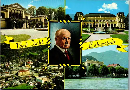 36867 - Oberösterreich - Bad Ischl , Kaiser Villa , Kurhaus , Lehar Villa , Mehrbildkarte - nicht gelaufen