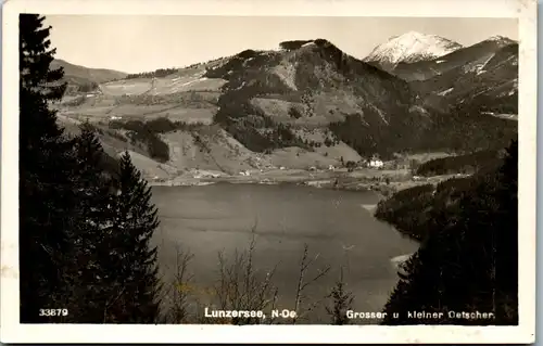 36896 - Niederösterreich - Lunzer See , Großer u. kleiner Ötscher - nicht gelaufen