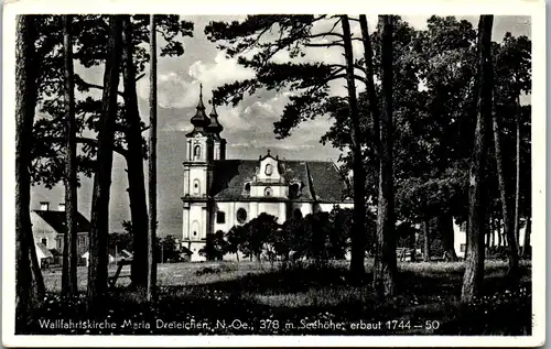 36899 - Niederösterreich - Maria Dreieichen , Wallfahrtskirche - gelaufen 1957