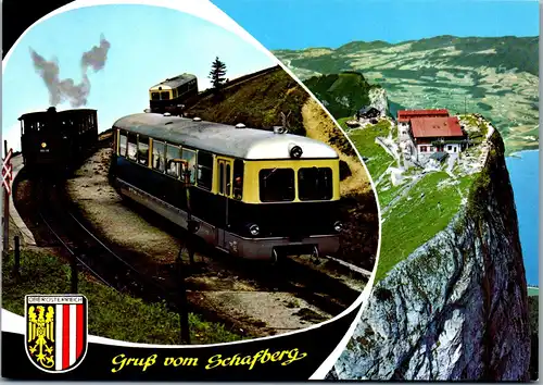 36908 - Oberösterreich - Schafberg , Zahnradbahn , Schutzhütte , Schafbergspitze - nicht gelaufen