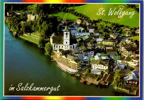 36913 - Oberösterreich - St. Wolfgang am Wolfgangsee , Im Weissen Rössl , Wallfahrtskirche - nicht gelaufen