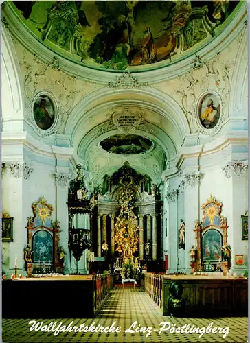 36924 - Oberösterreich - Linz , Pöstlingberg , Wallfahrtsbasilika , Sieben Schmerzen Mariä - nicht gelaufen