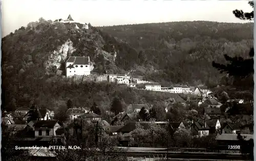 36945 - Niederösterreich - Pitten , Panorama - nicht gelaufen 1964