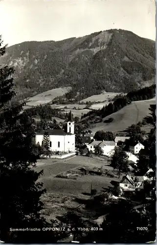 36959 - Niederösterreich - Opponitz an der Ybbs , Panorama - gelaufen 1960