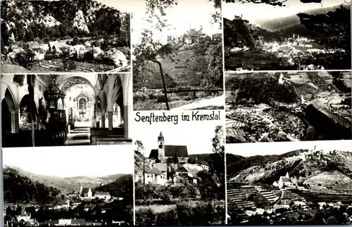 36966 - Niederösterreich - Senftenberg im Kremstal , Mehrbildkarte - gelaufen 1960