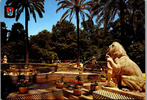 37000 - Spanien - Sevilla , Parque de Maria Luisa - gelaufen