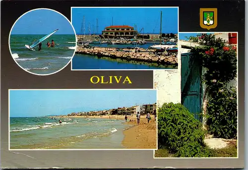 37007 - Spanien - Oliva , Valencia , Mehrbildkarte - gelaufen