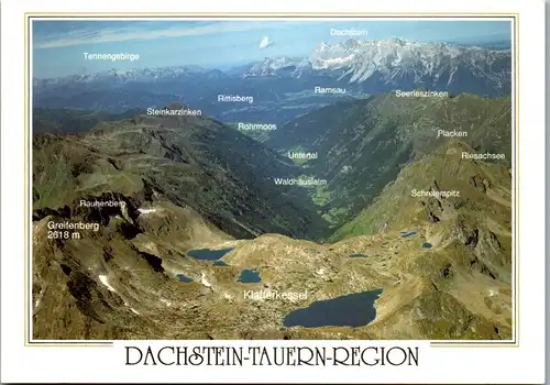 37024 - Steiermark - Dachstein Tauern Region , Greifenberg , Klafferkessel , Schreinerspitz - nicht gelaufen