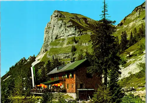 37026 - Steiermark - Altaussee , Loserhütte mit Loser - nicht gelaufen