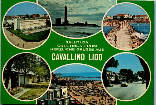 37031 - Italien - Cavallino , Lido , Mehrbildkarte - gelaufen
