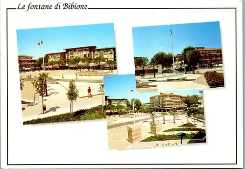 37038 - Italien - Bibione , Le fontane di Bibione - gelaufen 1997
