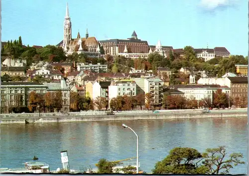 37048 - Ungarn - Budapest , Latkep a Budai Varral , Burg von Buda - nicht gelaufen