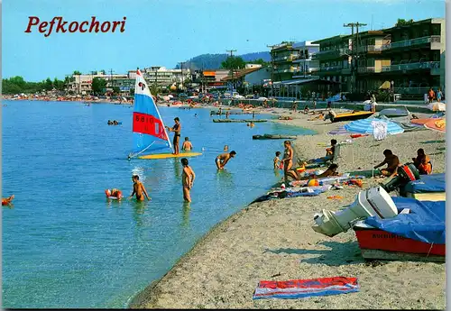 37056 - Griechenland - Halkidici , Pefkochori Beach - nicht gelaufen